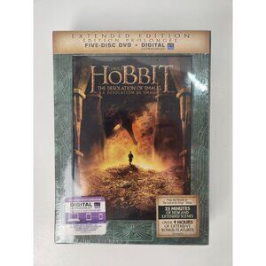 DVD The Hobbit: The‎ Desolation Of Smaug Extended Edition Five-Disc Sealed